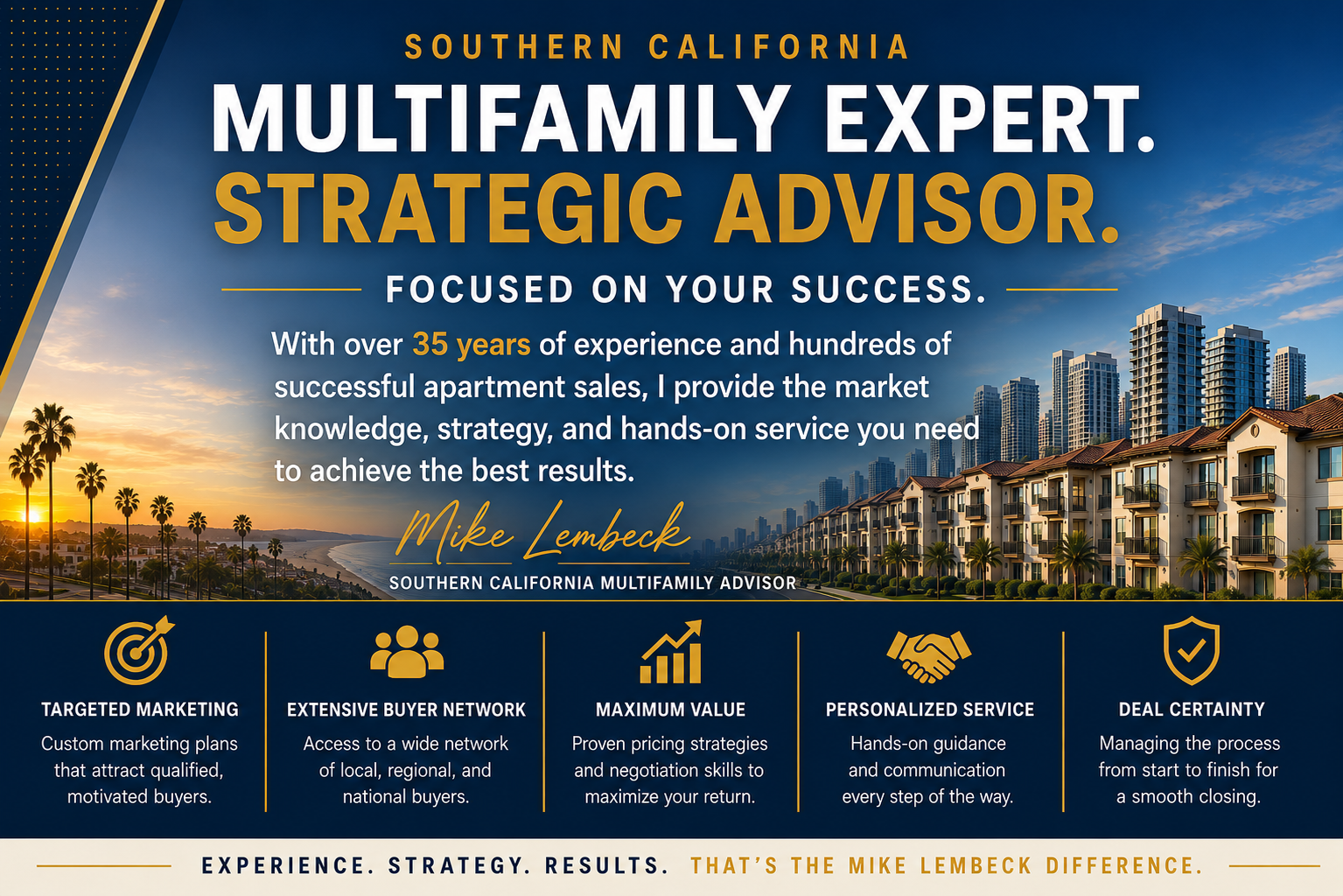 Southern California multifamily apartment properties overview